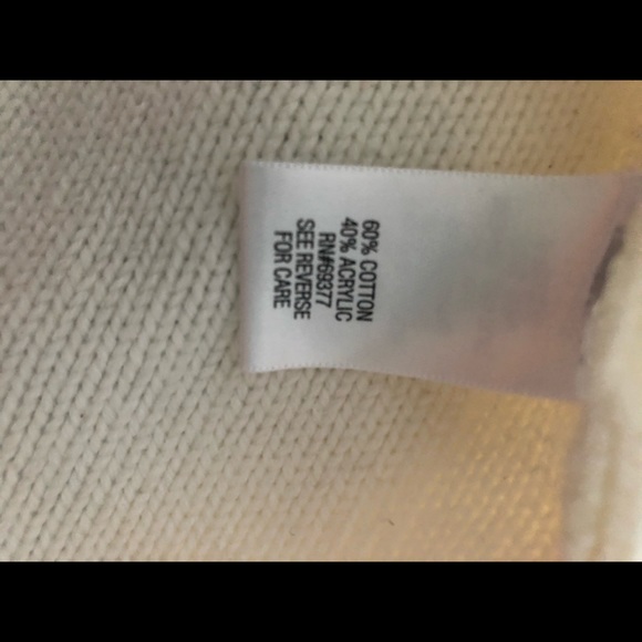 Croft & Barrow long cream sweater - Picture 4 of 5